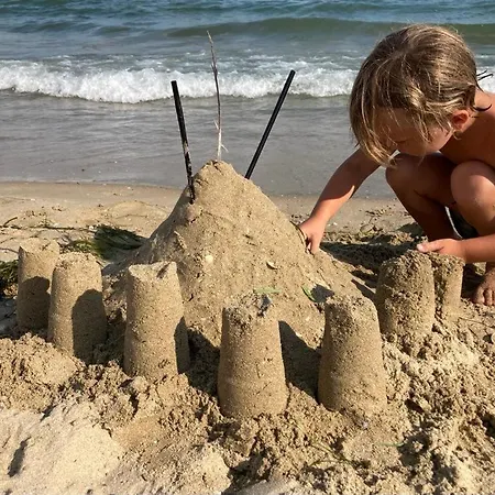 Sun Wave Near The Sea